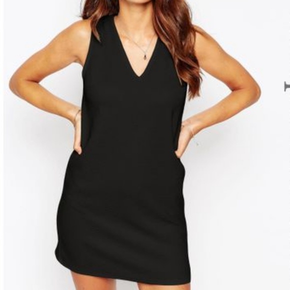 ASOS Petite Dresses & Skirts - ASOS Petite Black Sleeveless Ribbed Dress Size 0